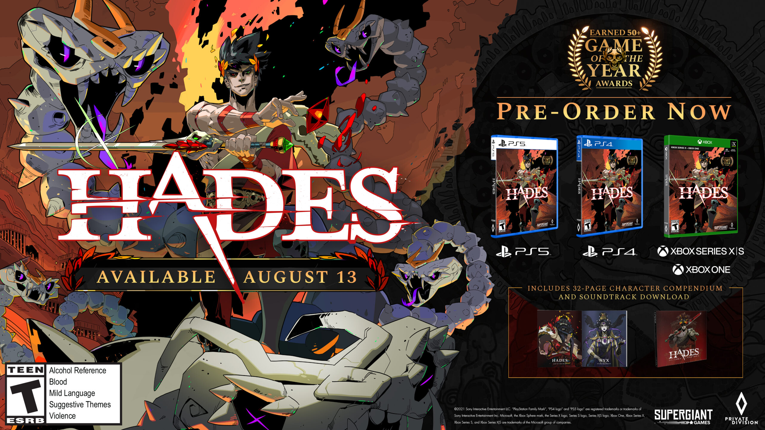 Hades (Switch) - Digital Download